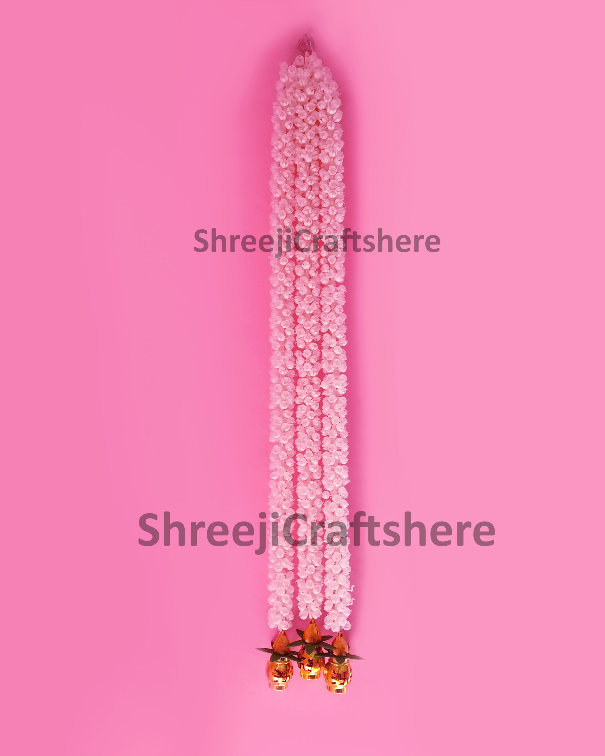 KALASH Mogra Strings | 5 Feet' Mogra Decoration | Main Door, Wedding, Diwali, Puja, Home Decor - Image 2