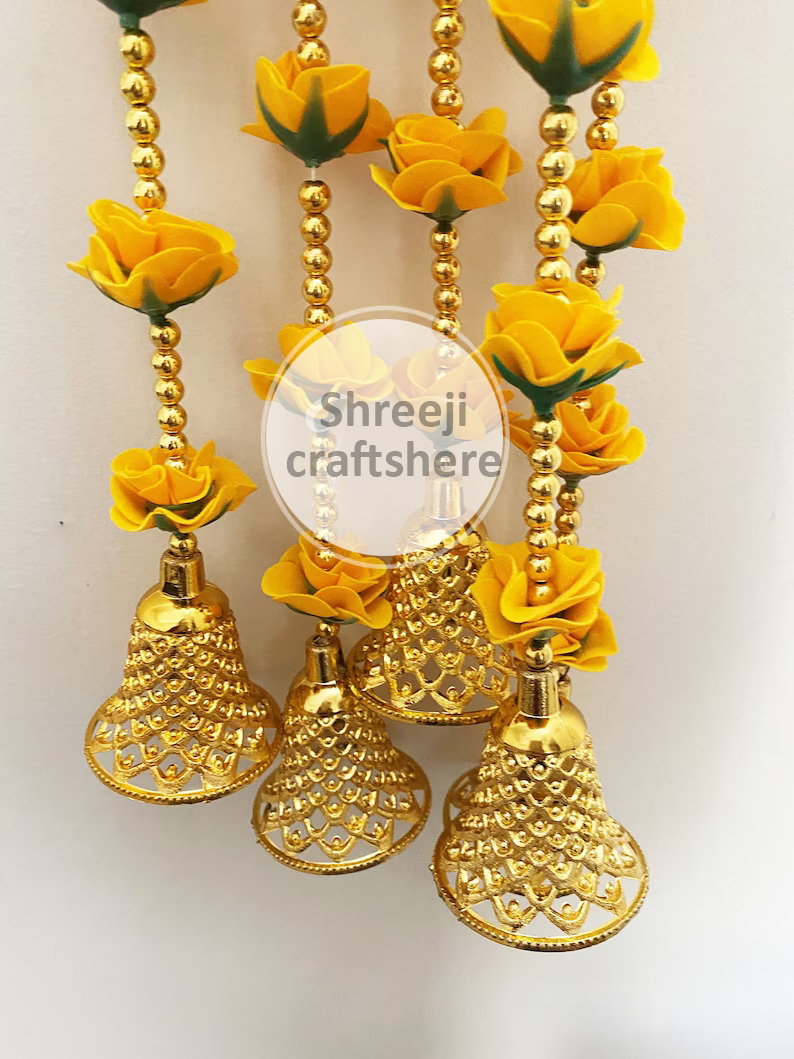 5 Feet' Rose Strings with color options | Main Door, Wedding, Diwali, Puja, Home Decor - Image 5
